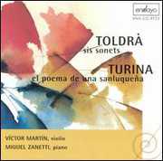 Music for Violin & Piano By Turina & Toldra , Victor Martin