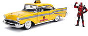 Marvel Deadpool - 1:24 Taxi (1957 Chevy Bel-Air) Die-Cast Car & Deadpool Figure