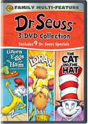 Dr. Seuss 3 DVD Collection: Green Eggs and Ham /  The Lorax /  The Cat in the Hat 