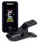 D'Addario PWCT17BK Eclipse Headstock Tuner - Chromatic - Clip On - For Guitar and Bass (Black)