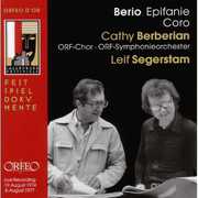 Epifanie Fur Orchester & Frauenstimme , Cathy Berberian