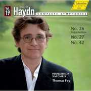 Haydn Complete Symphonies 19 , Thomas Fey