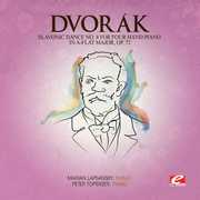 Slavonic Dance 8 Four Hand Piano A-Flat Maj 72 , Dvorak