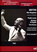 Boston Symphony Orchestra: Historic Telecasts: Britten: War Requiem , Erich Leinsdorf