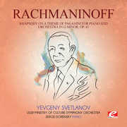 Rhapsody on Theme Paganini Piano & Orch G Min , Rachmaninoff