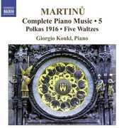 Complete Piano Works 5 , Giorgio Koukl