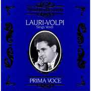 Sings Verdi , Giacomo Lauri-Volpi