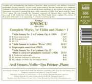 Complete Works for Violin & Piano , Axel Strauss
