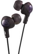 JVC HA-FR6-B Gumy Plus Earbud Headphones With Microphone (Black)