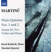 Piano Quartets 1 & 2 , Martinu Quartet