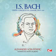 Violin Concerto A minor , J.S. Bach