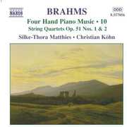 Four Hand Piano 10 , J. Brahms