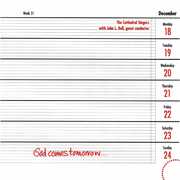 God Comes Tomorrow , Cathedral Singers