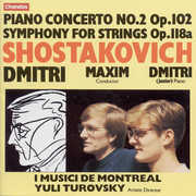 Piano Concerto 2 /  Symphony for Strings , Fitz-Gerald