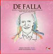 Seven Canciones Populares Espanolas Viol & Piano , De Falla
