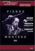 Boston Symphony Orchestra: Historic Telecasts: Pierre Monteux