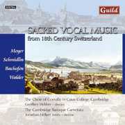 Sacred Vocal Music 18th Ctry Switzerland / Various , Various Artists