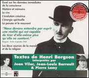 Interprete Par Jean Vilar Et Jean Louis Barrault , Henri Bergson