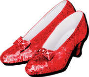 Wizard of Oz- Dorothy's Red Ruby Slippers Funky Chunky Magnet