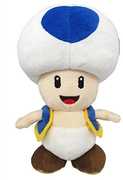 Little Buddy Super Mario Bros. Toad 8&quot; Plush - Blue 