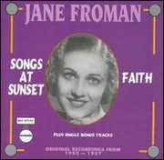 Songs at Sunset , Jane Froman