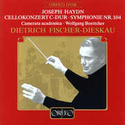Cellokonzert C-Dur & Symphonie No. 104 , Dietrich Fischer-Dieskau