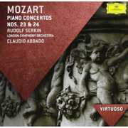 Virtuoso: Mozart - Piano Concertos Nos 23 & 24 , Rudolf Serkin