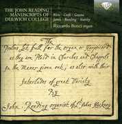 John Reading Manuscripts of Dulwich College , Riccardo Bonci