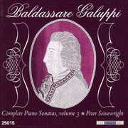 Complete Piano Sonatas 3 , Baldassare Galuppi