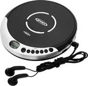 Jensen CD-60R Personal CD Player - 60 Second Anti-Skip - FM Radio (Silver/ Black)