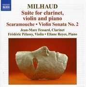 Suite for Clarinet /  Violin & Piano /  Scaramouche , Jean-Marc Fessard