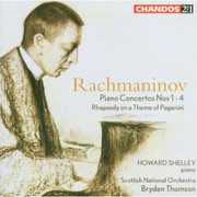 Piano Concertos Nos 1-4 , Howard Shelley