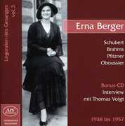 Lieder & Arias 3 , Erna Berger