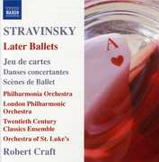 Later Ballets: Jeu de Cartes Danses Concertantes , John Ringer