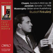 Sonatas /  Pictures at An Exhibition , Rudolf Firkusny