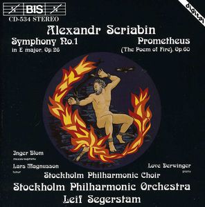 Symphony 1 / Prometheus , Stockholm Philharmonic Orchestra