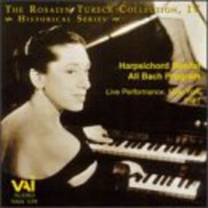 Plays Harpsichord , Rosalyn Tureck