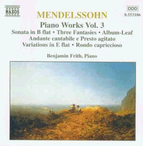 Piano Works 3 , Benjamin Frith