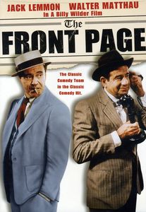 The Front Page , Jack Lemmon