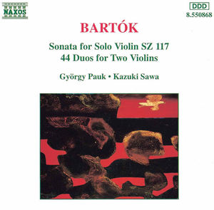 Works for Violin , B. Bartok