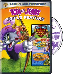 Tom And Jerry Triple Feature: Sherlock Holmes/ Willy Wonka/ Robin Hood 
