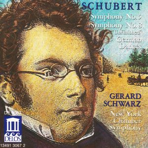 Symphonies 5 & 8 / German Dances , Gerard Schwarz