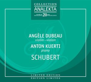 Violin & Piano Music , Angèle Dubeau