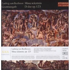 Missa Solemnis Op 123 , Ludwig van Beethoven