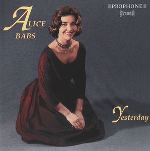 Yesterday , Alice Babs