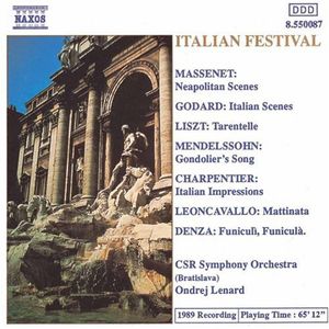 Italian Festival , Czecho-Slovak Radio Symphony Orchestra