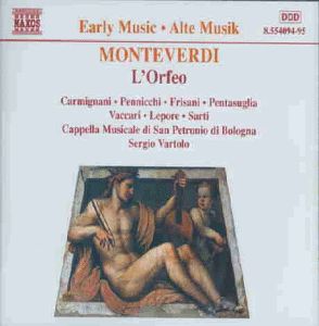 L'orfeo , C. Monteverdi