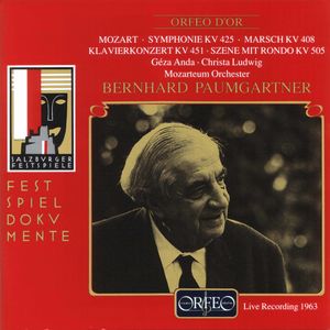 Symphony 36 , Bernhard Paumgartner