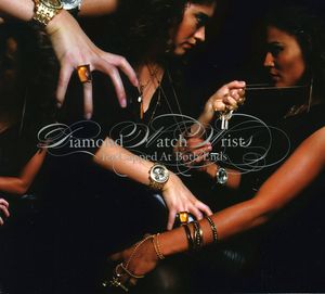 Ice Capped At Both Ends , Diamond Watch Wrists