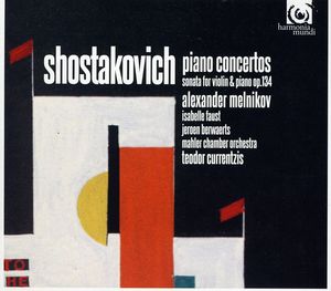 Piano Concertos 1 & 2 / Violin Sonata Op 134 , Alexander Melnikov